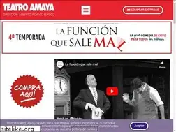 Sites similar to teatroamaya.com