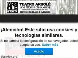Sites similar to teatroarbole.es