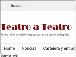 Sites similar to teatroateatro.com