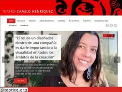 Sites similar to teatrocamilohenriquez.cl