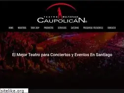 Sites similar to teatrocaupolican.cl