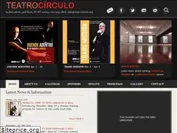 Sites similar to teatrocirculo.org