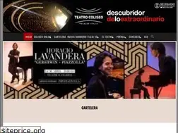 Sites similar to teatrocoliseo.org.ar