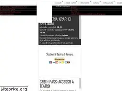 Sites similar to teatrocomunaleferrara.it