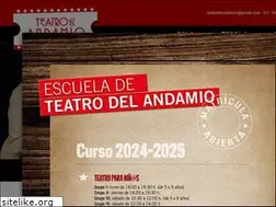 Sites similar to teatrodelandamio.com