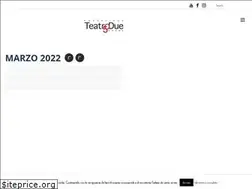 Sites similar to teatrodue.org