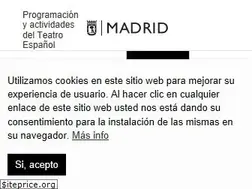 Sites similar to teatroespanol.es