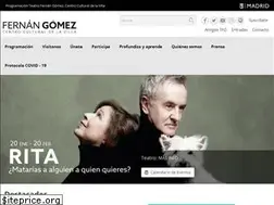 Sites similar to teatrofernangomez.es