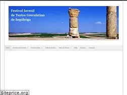 Sites similar to teatrogrecolatinosegobriga.com