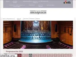 Sites similar to teatrojorgeeliecer.gov.co