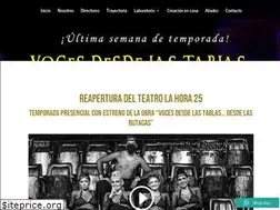 Sites similar to teatrolahora25.com