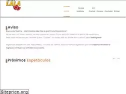 Sites similar to teatrolala.com.br