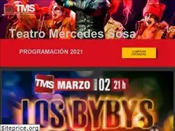Sites similar to teatromercedessosa.com.ar