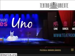 Sites similar to teatrooriente.cl