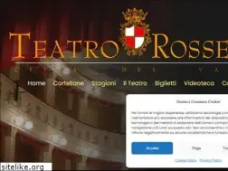 Sites similar to teatrorossetti.it