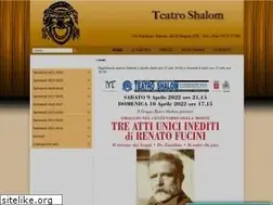 Sites similar to teatroshalom.it