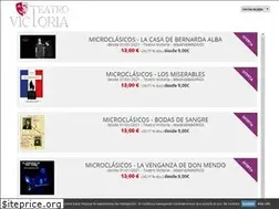Sites similar to teatrovictoria.net