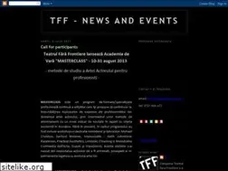Sites similar to teatrulfarafrontiere.blogspot.com