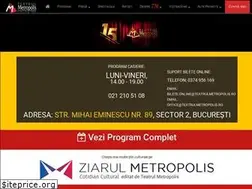 Sites similar to teatrulmetropolis.ro