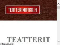 Sites similar to teatterimatka.fi