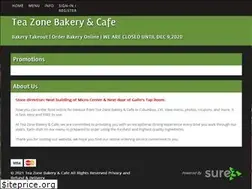Sites similar to teazonebakerycafe.com