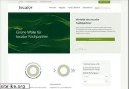 Sites similar to tecalor.de