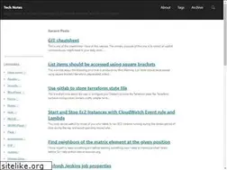 Sites similar to tech-notes.net