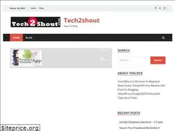 Sites similar to tech2shout.com