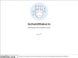 Sites similar to techamitthakur.in
