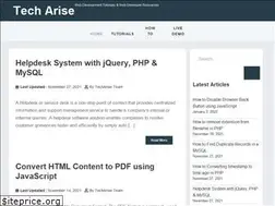 Sites similar to techarise.com