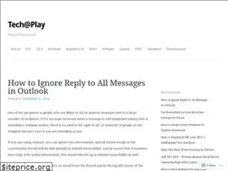 Sites similar to techatplay.wordpress.com