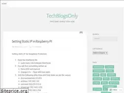 Sites similar to techblogsonly.wordpress.com