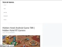 Sites similar to techbyrahul.org