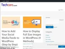 Sites similar to techcaro.com