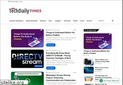Sites similar to techdailytimes.com