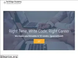 Sites similar to techedge.academy