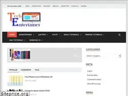 Sites similar to techentertainer.com