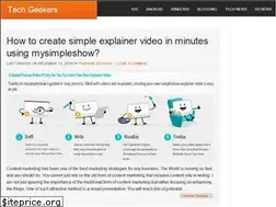 Sites similar to techgeekers.com
