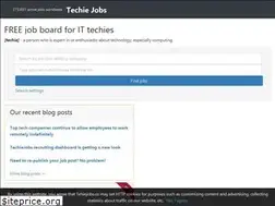Sites similar to techiejobs.co