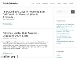 Sites similar to techinfodiaries.com