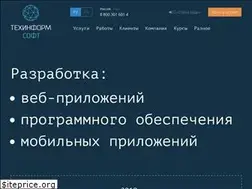 Sites similar to techinform.dev