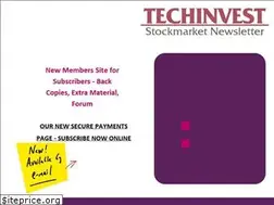 Sites similar to techinvest.co.uk