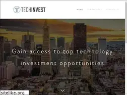 Sites similar to techinvest.com