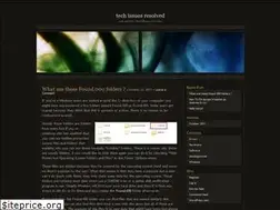 Sites similar to techissuesresolved.wordpress.com