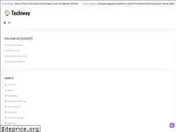Sites similar to techiway.com