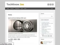 Sites similar to techknowjoe.com