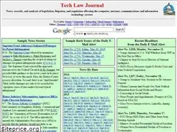 Sites similar to techlawjournal.com