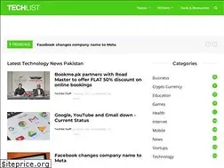 Sites similar to techlist.pk