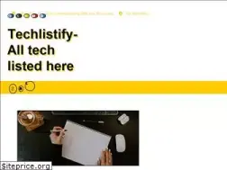 Sites similar to techlistify.com