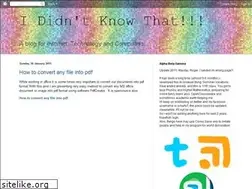 Sites similar to techmania-shail.blogspot.com